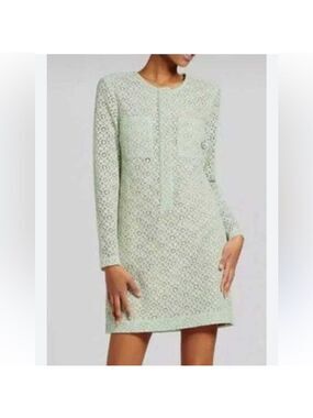 NWT Victoria Beckham Target Mint Green Lace Easter Dress Large